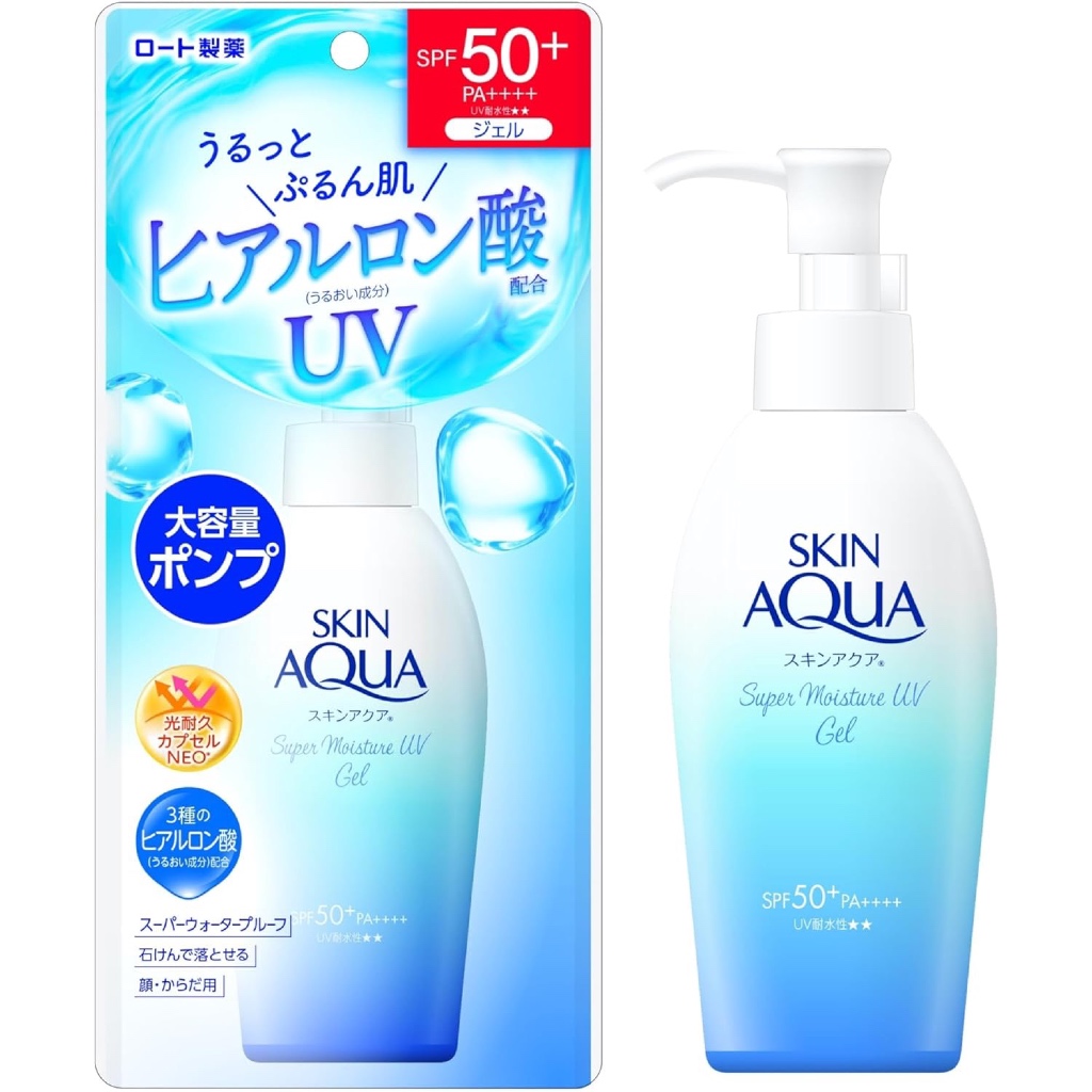 Protetor Solar Skin Aqua UV Super Moisture Gel SPF50+ PA++++ 140g