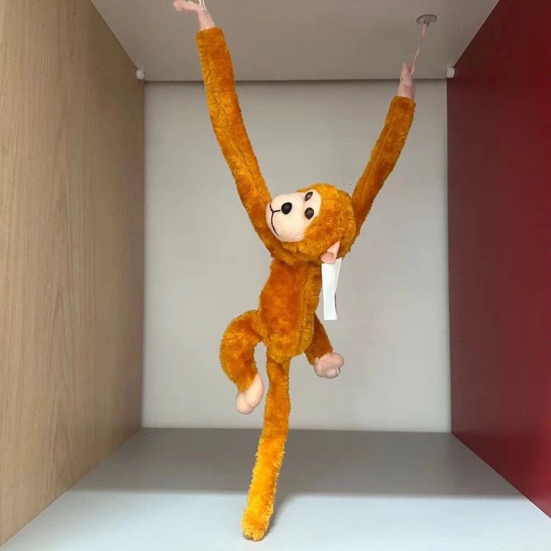 Macaco Pelúcia Com Som E Luz De Pendurar Antialérgico Grita em Oferta na Shopee