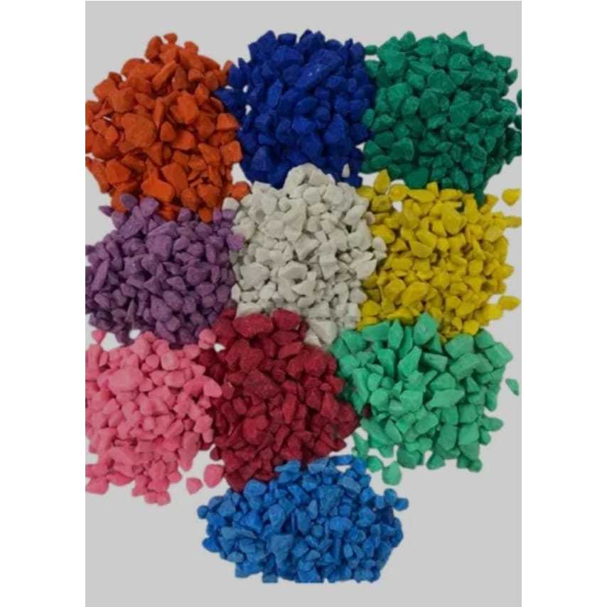 KIT Com 2 Pacotes Pedrisco Colorido 950gr - PEDRA