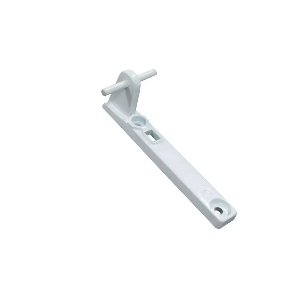 Dobradiça Intermediária  Branca : 644399 compativél refrigerador geladeira  bosch  continental