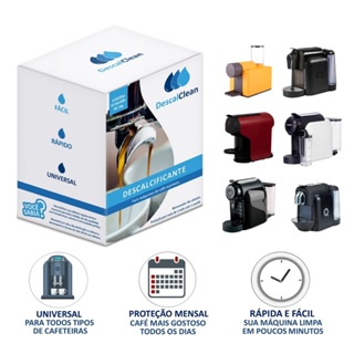 3 Descalcificantes De Cafeteiras Limpeza De Todos Modelos em Oferta na Shopee