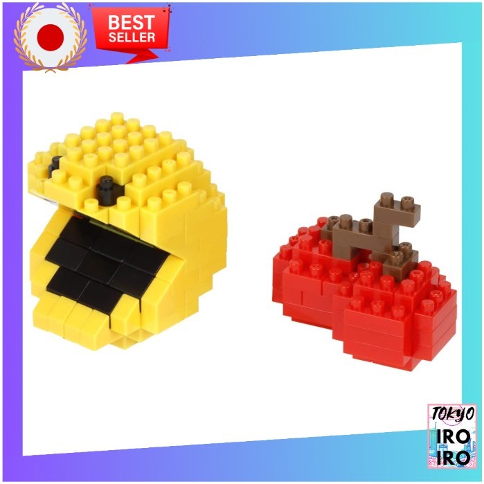 [Qualidade do Japão] Nanoblock PAC-MAN Pac-Man & Cherry NBCC_105