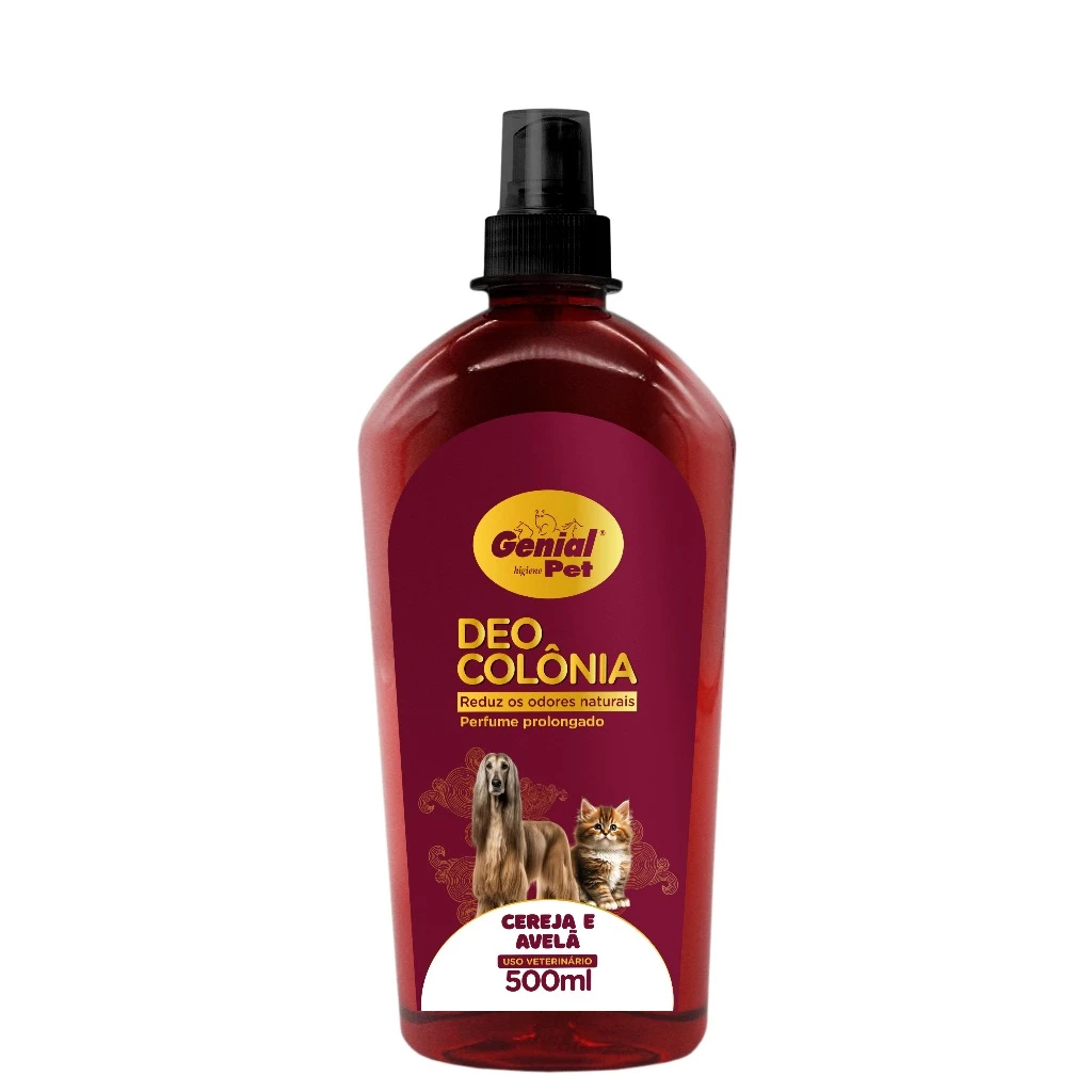 Perfume Deo Colônia p/ Cães e Gatos 500ml Genial Pet em Oferta na Shopee