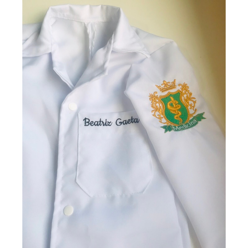 Jaleco Personalizado Infantil- Médico