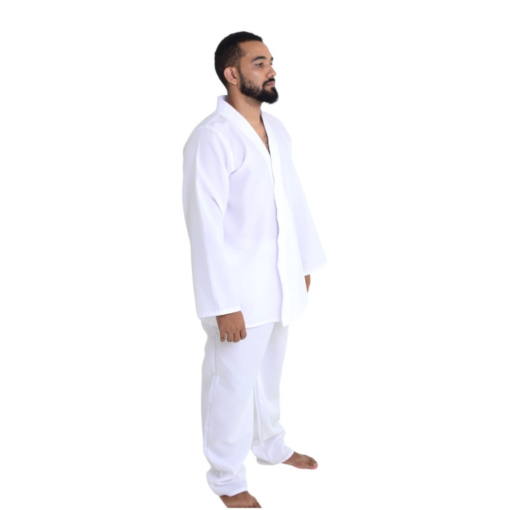 Kimono Oxford Jiu-Jitsu Básico - Adulto e Infantil - Artes Marciais — imagem 2 de 2