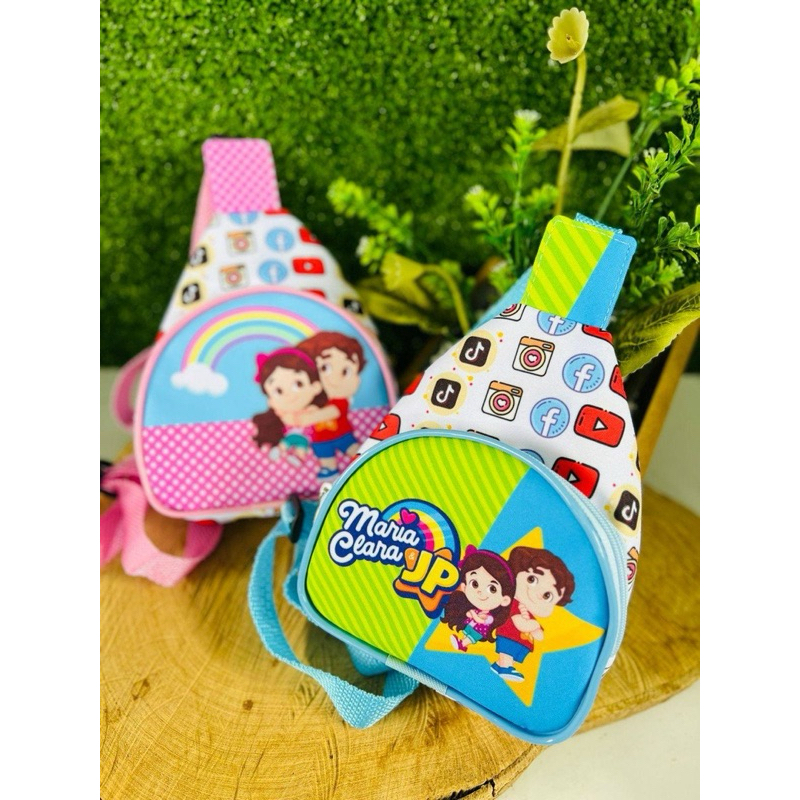 Kit bolsa sling bag personalizada
