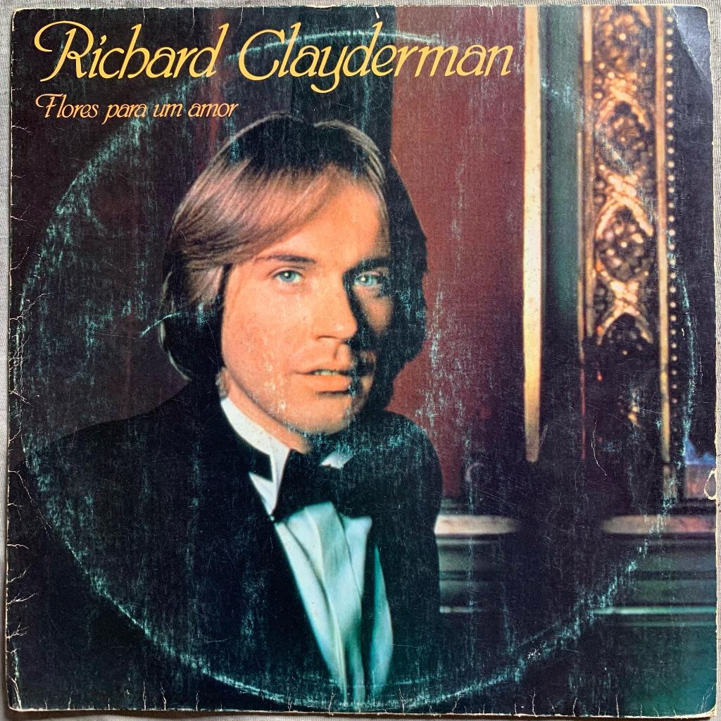 Disco de Vinil LP - Richard Clayderman - Flores Para um Amor 1978