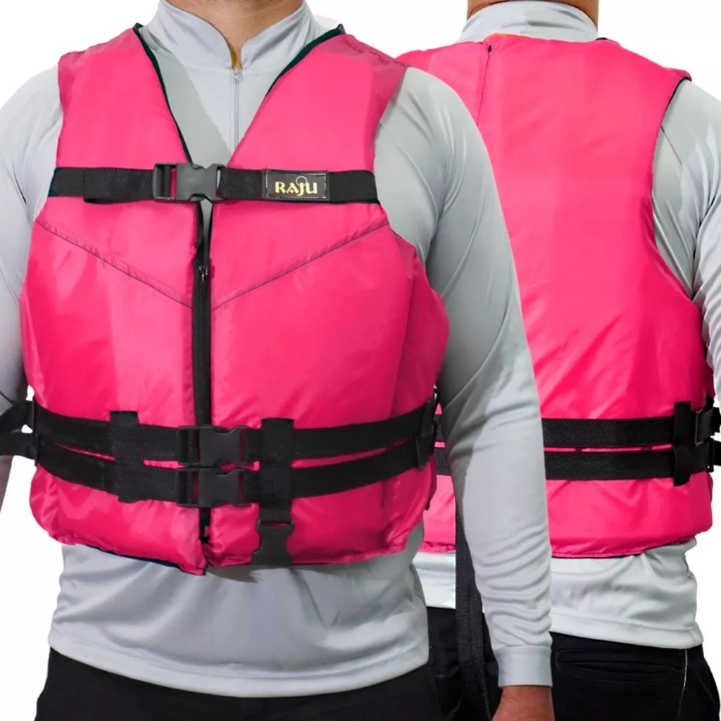 Colete Salva Vidas Rosa - Raju Esportivo 30kg em Oferta na Shopee