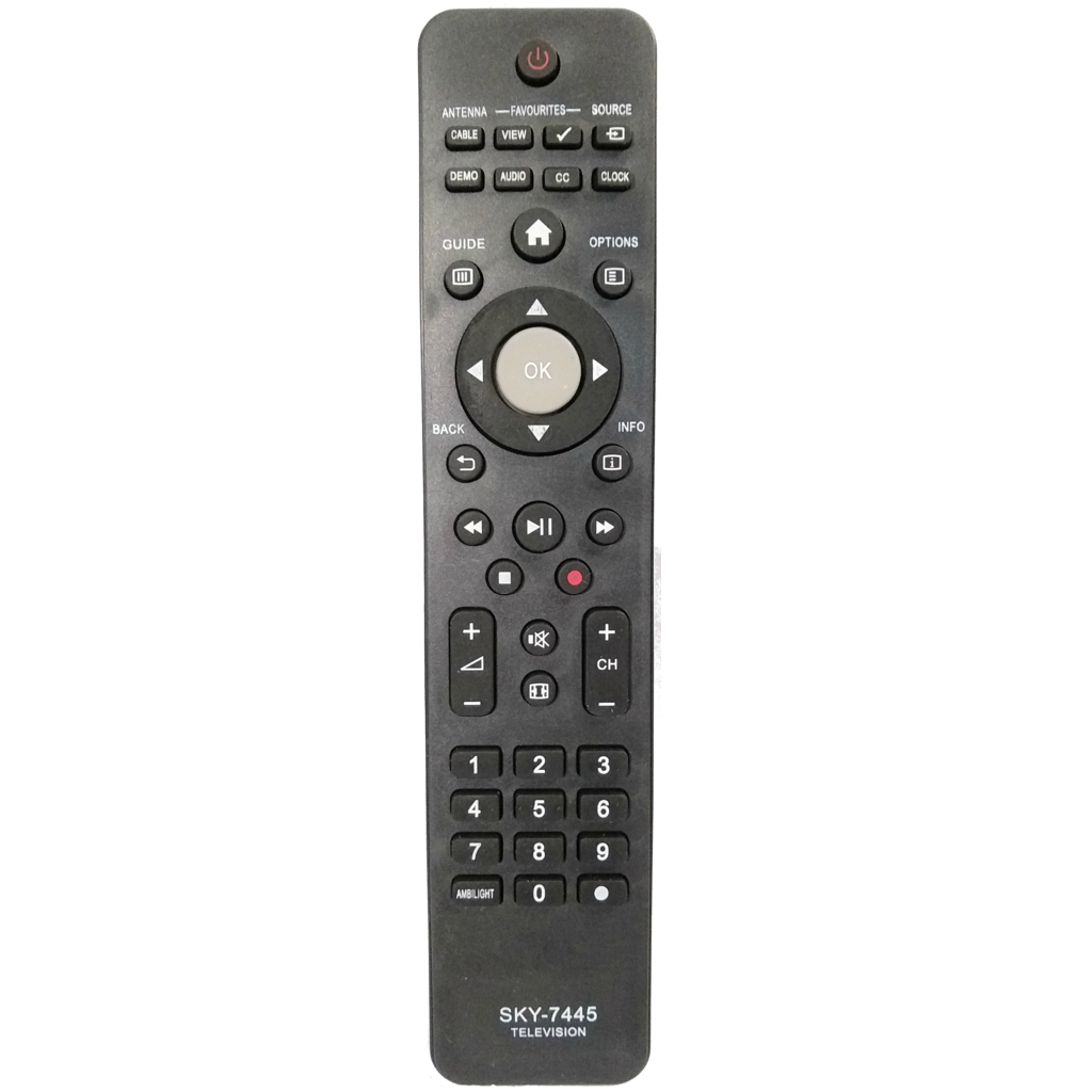 CR-2769 Controle Remoto Compatível TV LCD Philips 32pfl5604 SKY7445