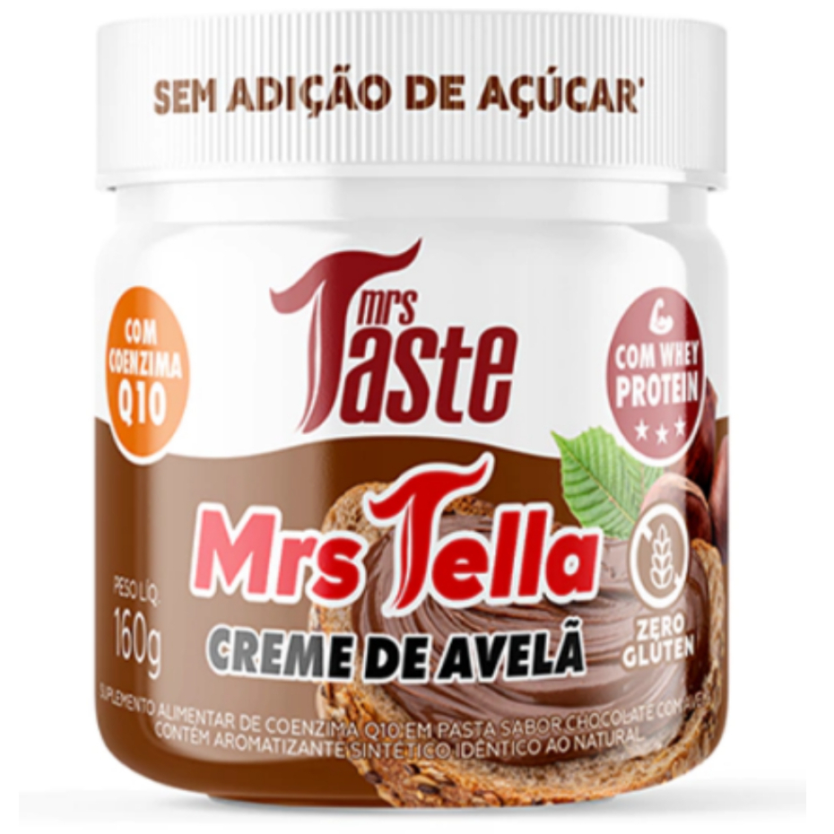 Creme Spread 160g Sem Açúcar - Mrs Taste em Oferta na Shopee