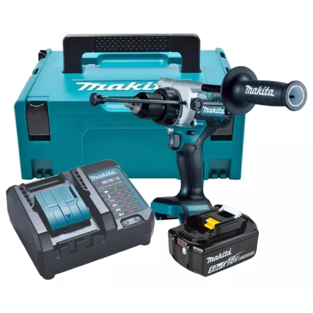 Parafusadeira Dhp486 18v Makita Bateria Carregador E Maleta em Oferta na Shopee