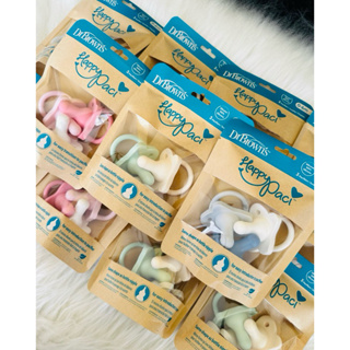 kit 3 Chupetas Happypaci 100% De Silicone Dr Brown 0-6m em Oferta na Shopee