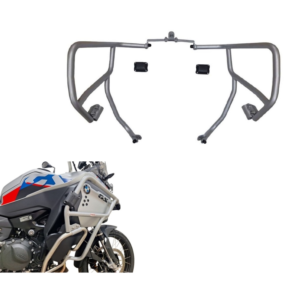 Protetor De Carenagem Chapam Prata - Bmw F 900 Gs Adventure