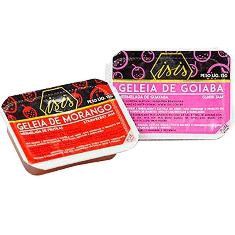 Geleia Isis Em Blister Mor/goiaba Sache 10grCx 144 Un Mista. em Oferta na Shopee