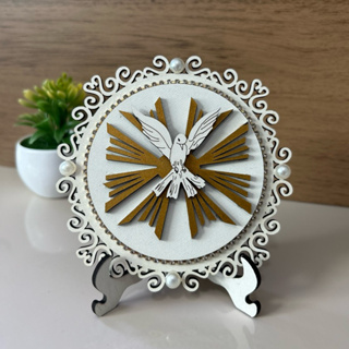 Enfeite de mesa Decoração Divino Espírito Santo em Oferta na Shopee