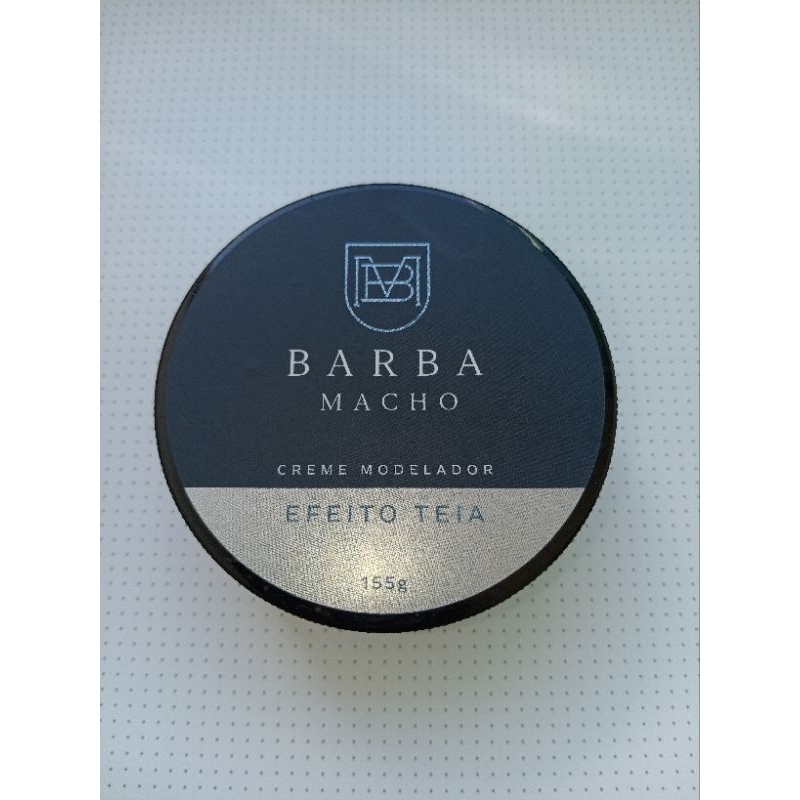 POMADA Pasta Modeladora EFEITO TEIA 155g Barba Macho em Oferta na Shopee