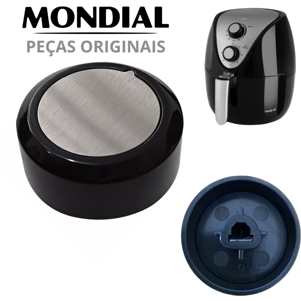 Botão Timer/Temperatura Air Fryer Mondial Af29 Af30 Af31 Af35