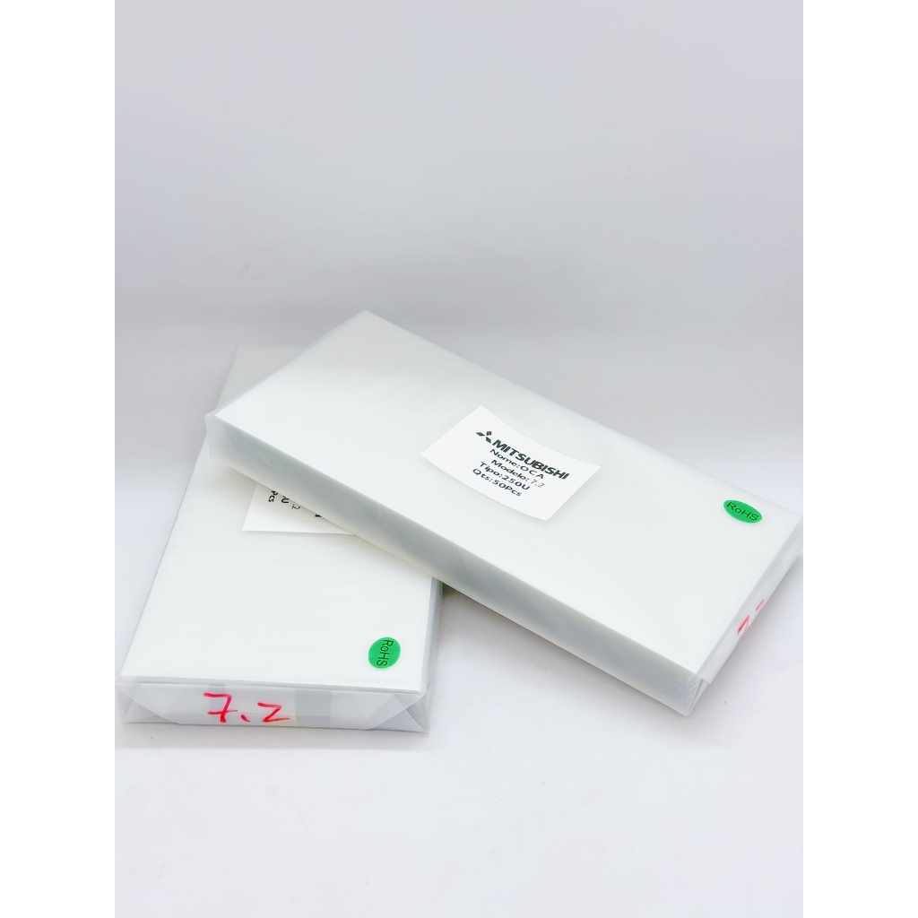 Cola OCA Para Tela De Celular Tamanho 7.2 Polegada (Pacote 50Peças) - detalhe