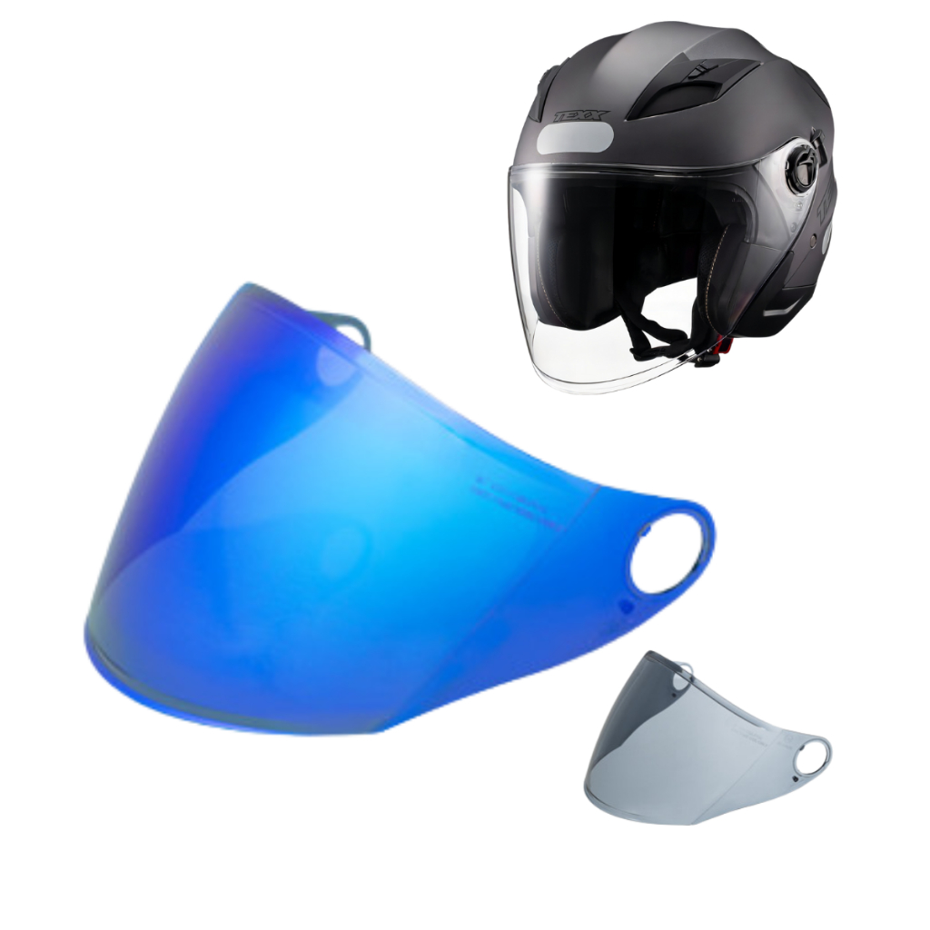 Viseira Original Texx Mascara Capacete Modelo Ugello - Spare Parts and Accessories for Vehicles