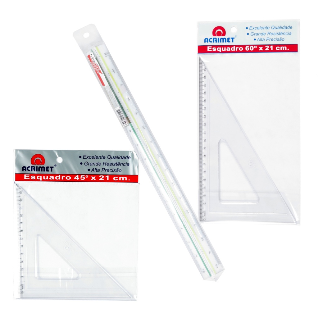 Esquadro 45 e 60 Graus: Onde Comprar | BuscaProdutos