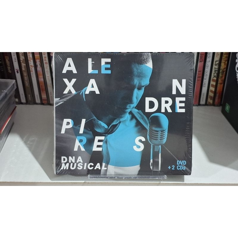 Cds + dvd Alexandre Pires - DNA Musical -  pagode