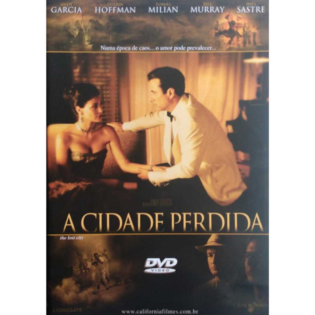 A Cidade Perdida Dvd Andy Garcia  Dustin Hoffman Bill Murray