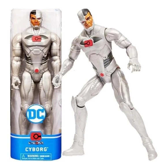 Boneco da Dc Comics 30 Cm Sunny: Charada - Ciborg - Shazam - Asa Noturna