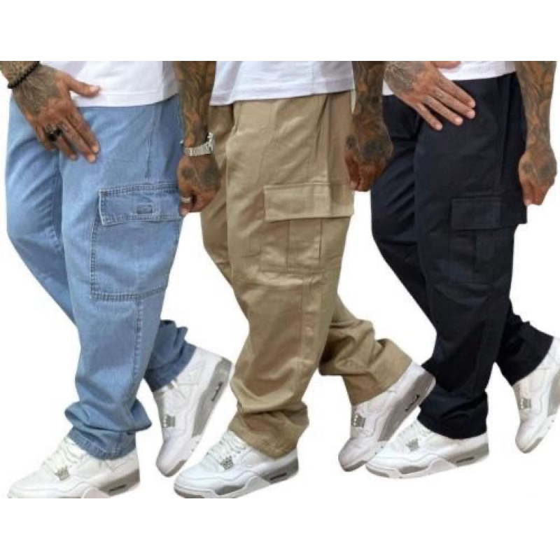 Calça Cargo PLUS SIZE G1 ao G4