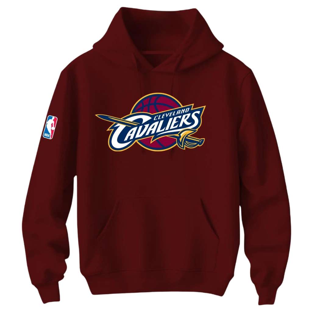 Moletom Canguru Cleveland Cavaliers Blusa de Frio Time Basquete Oferta de Inverno Várias Cores