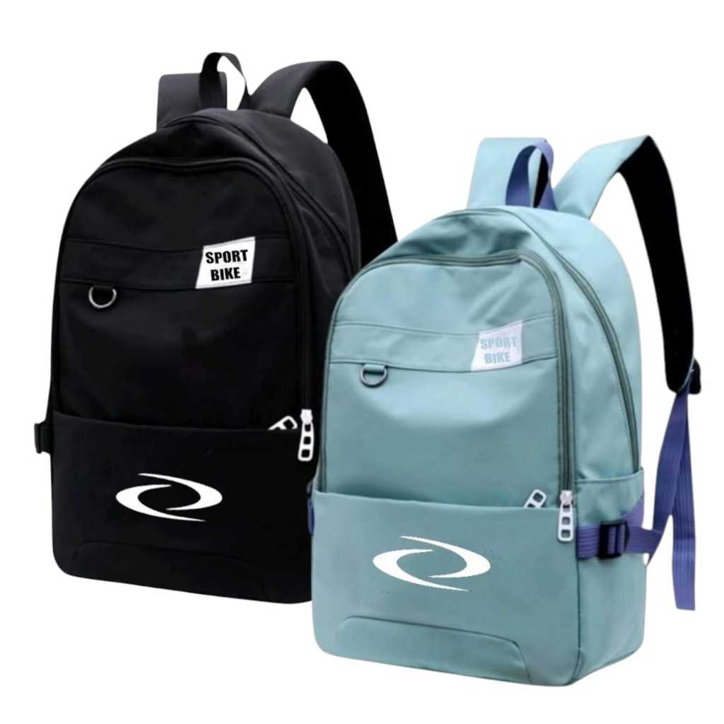 Mochila Kit 2 Bolsa Unissex Reforçada Várias cores Academia Viagem Passeio Faculdadde Laçamento