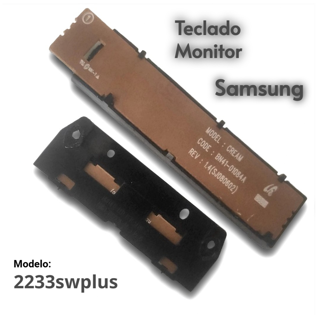 TECLADO MONITOR SAMSUNG LIGA DESLIGA STAND-BY MODELO: 2233SW plus Usado