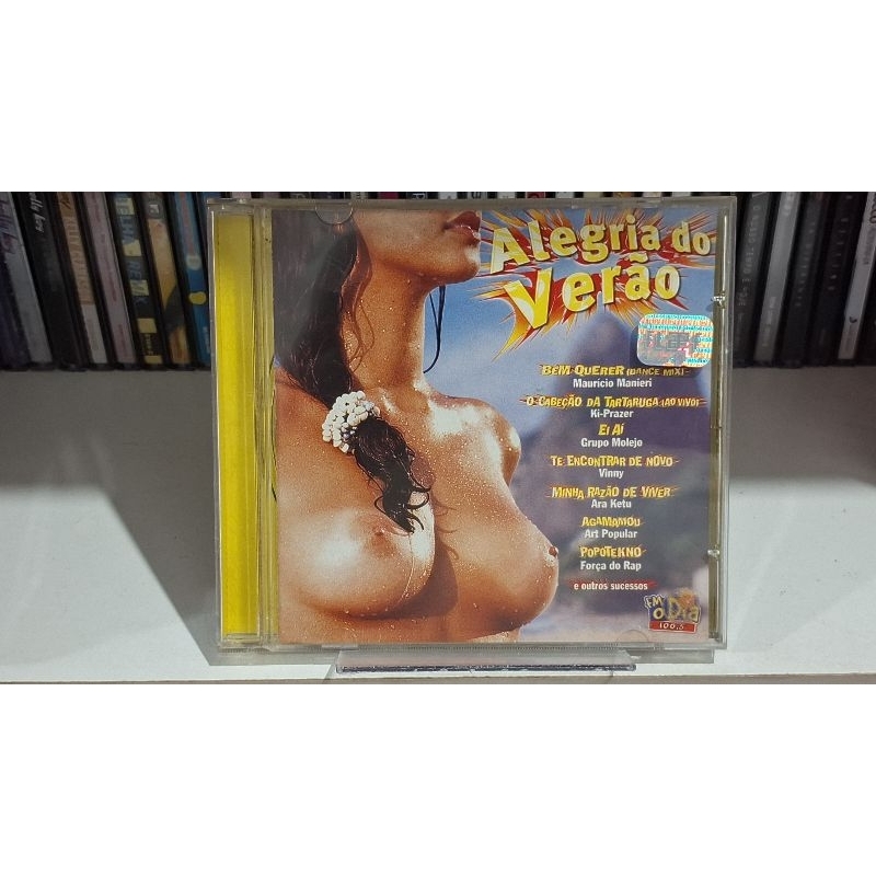 Cd Alegria do Verão -  FM o dia - coletânea