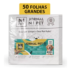 Jornal Higienico Biodegradável Tapete Higienico Para Pet - 1 Kg / Folha Sustentável - Marca N1 PET