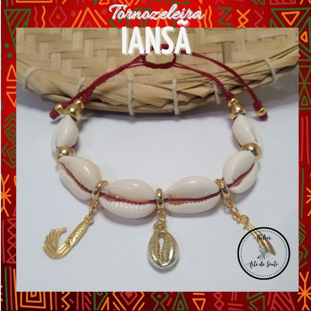 Tornozeleira_personalizada_pulseira_brinco_choker_anel_conjuntos_Orixás_Entidade_ERE_umbanda_Candomblé