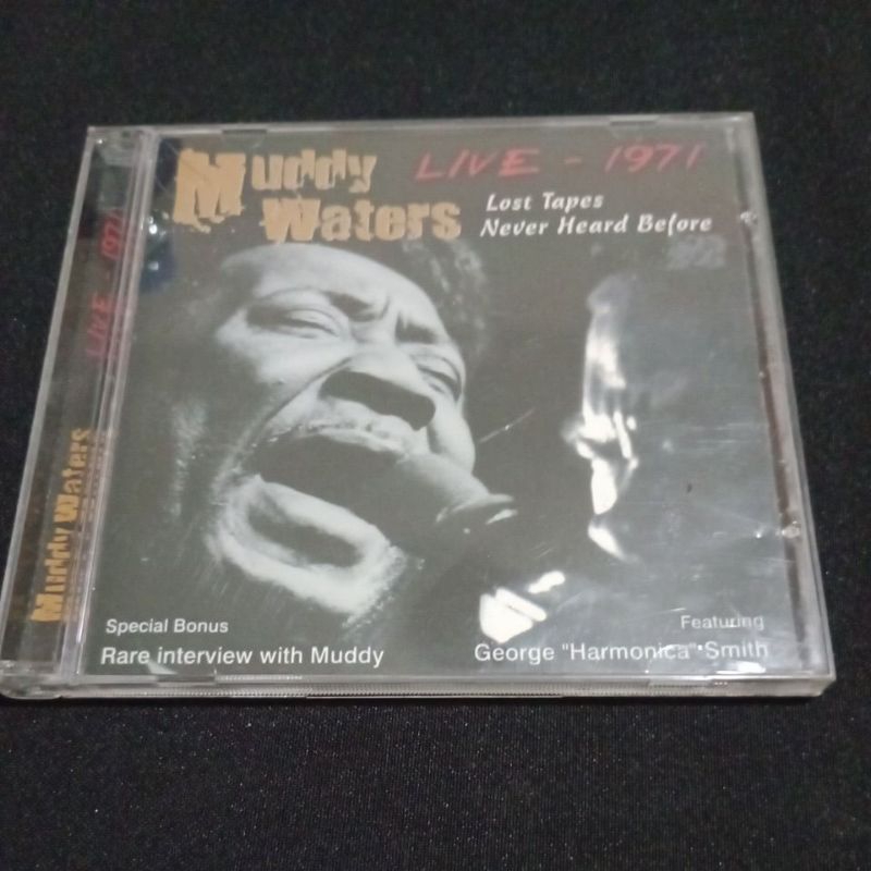 CD MUDDY WATERS - LIVE 1971 (LOST TAPES NEVER HEARD BEFORE)