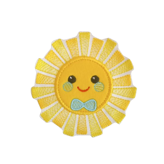 01 PATCH BORDADO TERMOCOLANTE SOL MENINO