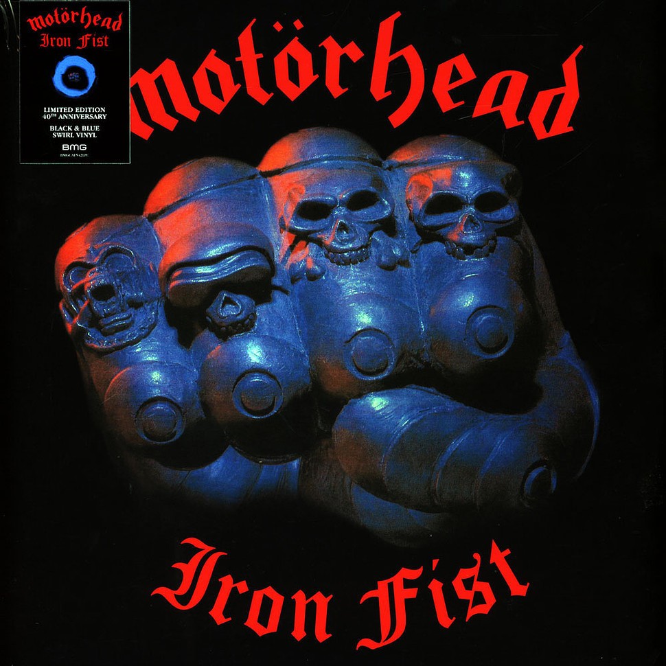 Motörhead Lp Iron Fist Lacrado Disco Vinil