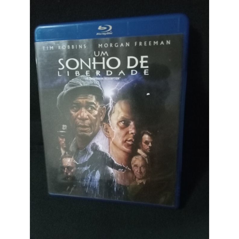 Blu-ray original do filme Um Sonho de Liberdade Stephen King Morgan Freeman Tom Hanks