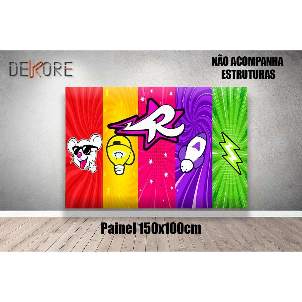 Painel Emilly Vick Elementos 1 Face em Oferta na Shopee