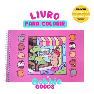 LIVRO DE COLORIR BOBBIE GOODS A4 ENVIO EM 24 HORAS em Oferta na Shopee