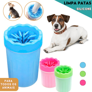 Limpa Patas Para Cães Em Silicone Copo Limpador Banho Lava Pata - CH em Oferta na Shopee