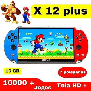 Vídeo game portátil x12 plus 7 polegadas em Oferta na Shopee