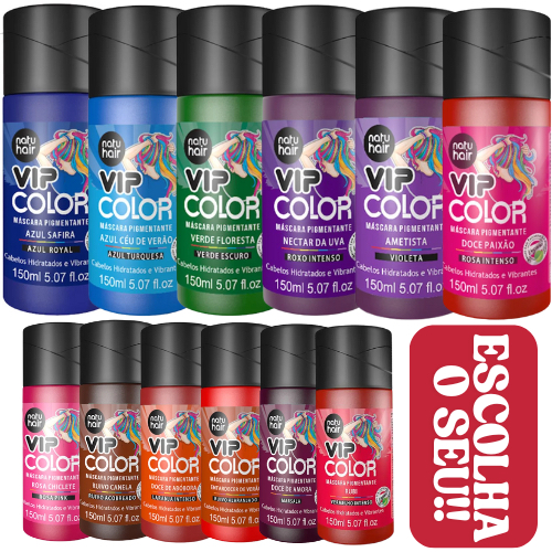 Máscara Pigmentante Vip Color 150ml NATUHAIR