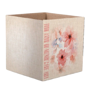 Kit 5 Cachepot Papel Quadrado Diversas Cores e Estampas, Pote 15, Floral Atlanta. em Oferta na Shopee