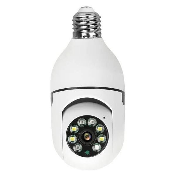 Câmera Segurança Wifi Ip Lâmpada 360 Sem Fio Visão Noturna Colorida Yoosee Icsee 8177 - Bivolt em Oferta na Shopee