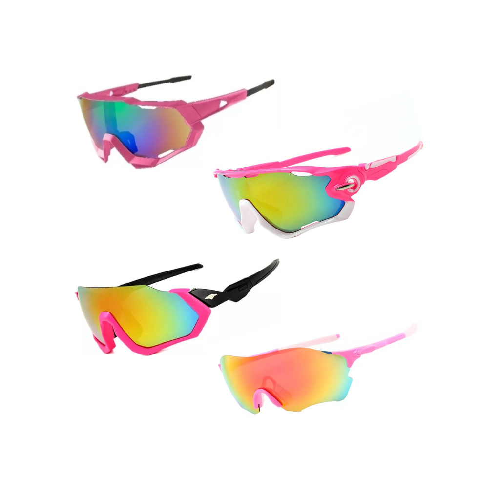 Óculos Para Ciclismo Corrida Trilha Caminhada Passeio Rosa Feminino em Oferta na Shopee