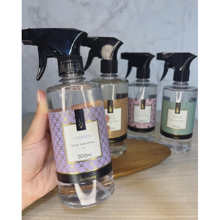 Água Perfumada Via Aroma 500ml -  Para tecidos Roupas e Lençóis - Cheiro para Casa em Oferta na Shopee