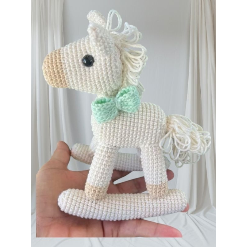 cavalinho balanço/ cavalinho amigurumi