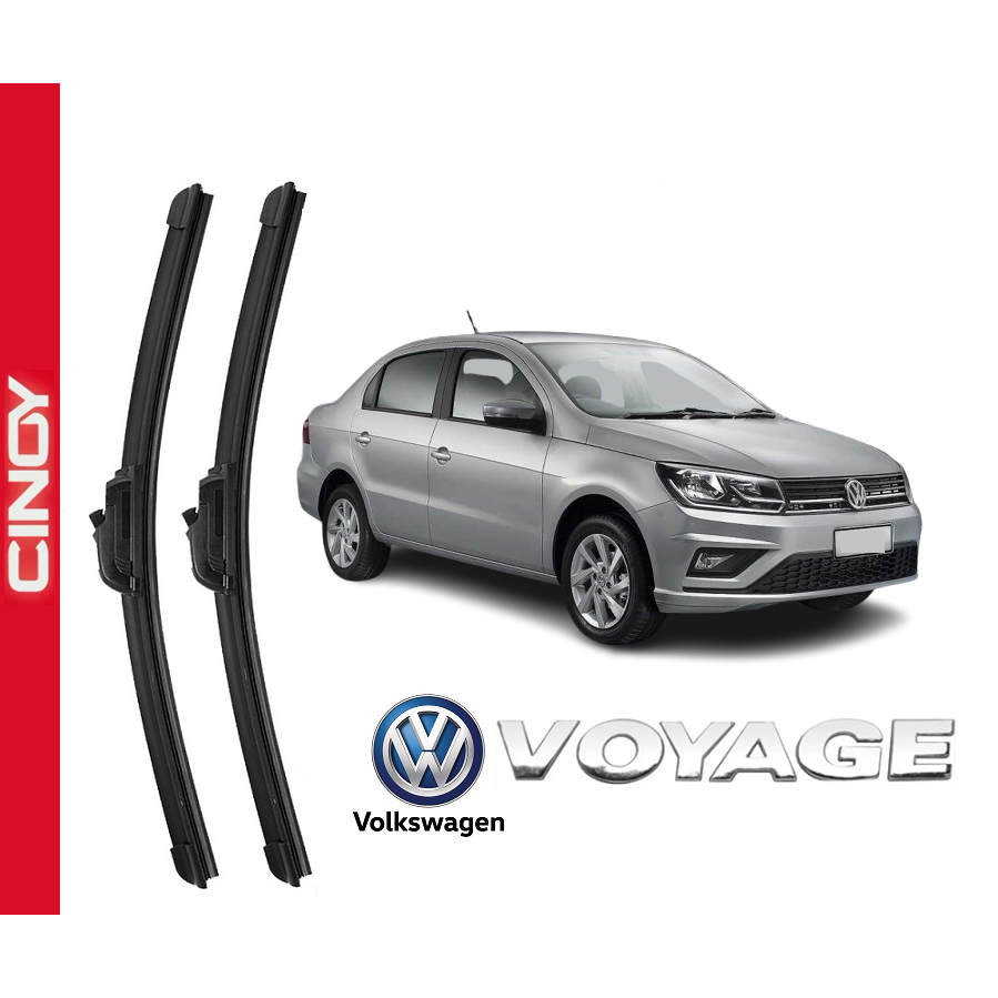 Kit de Palheta Limpador de Parabrisa VW VOYAGE 2017 em diante em Oferta na Shopee