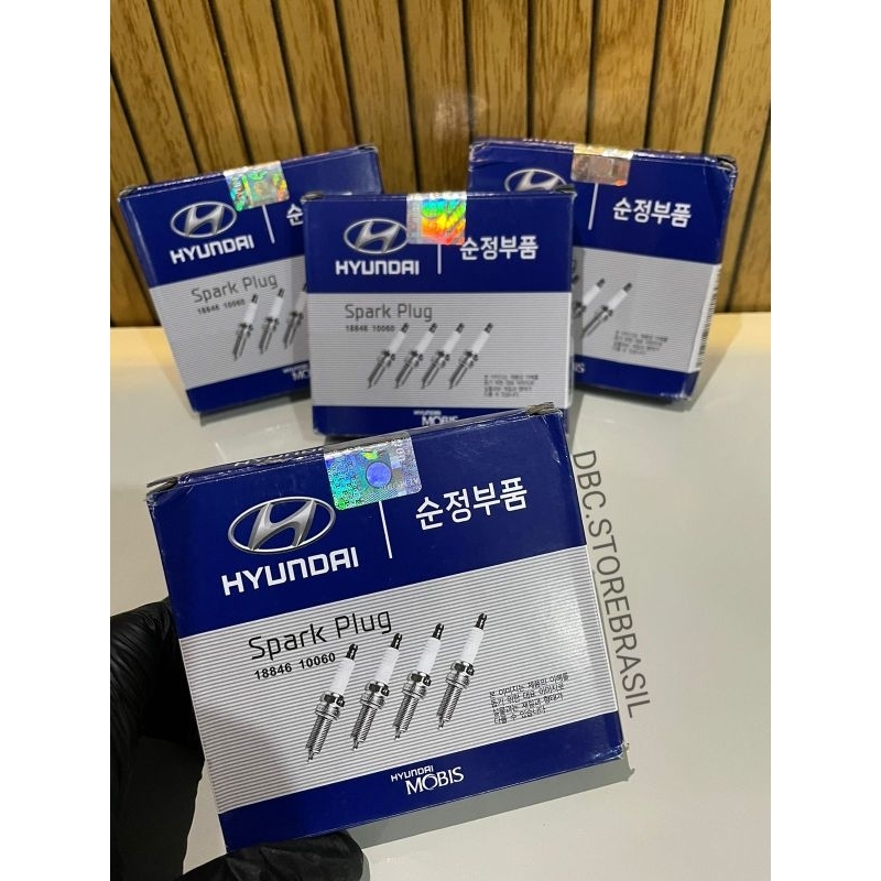 Velas Ignição Originais Iridium HB20 I30 Cerato Soul Veloster 18855-10060
